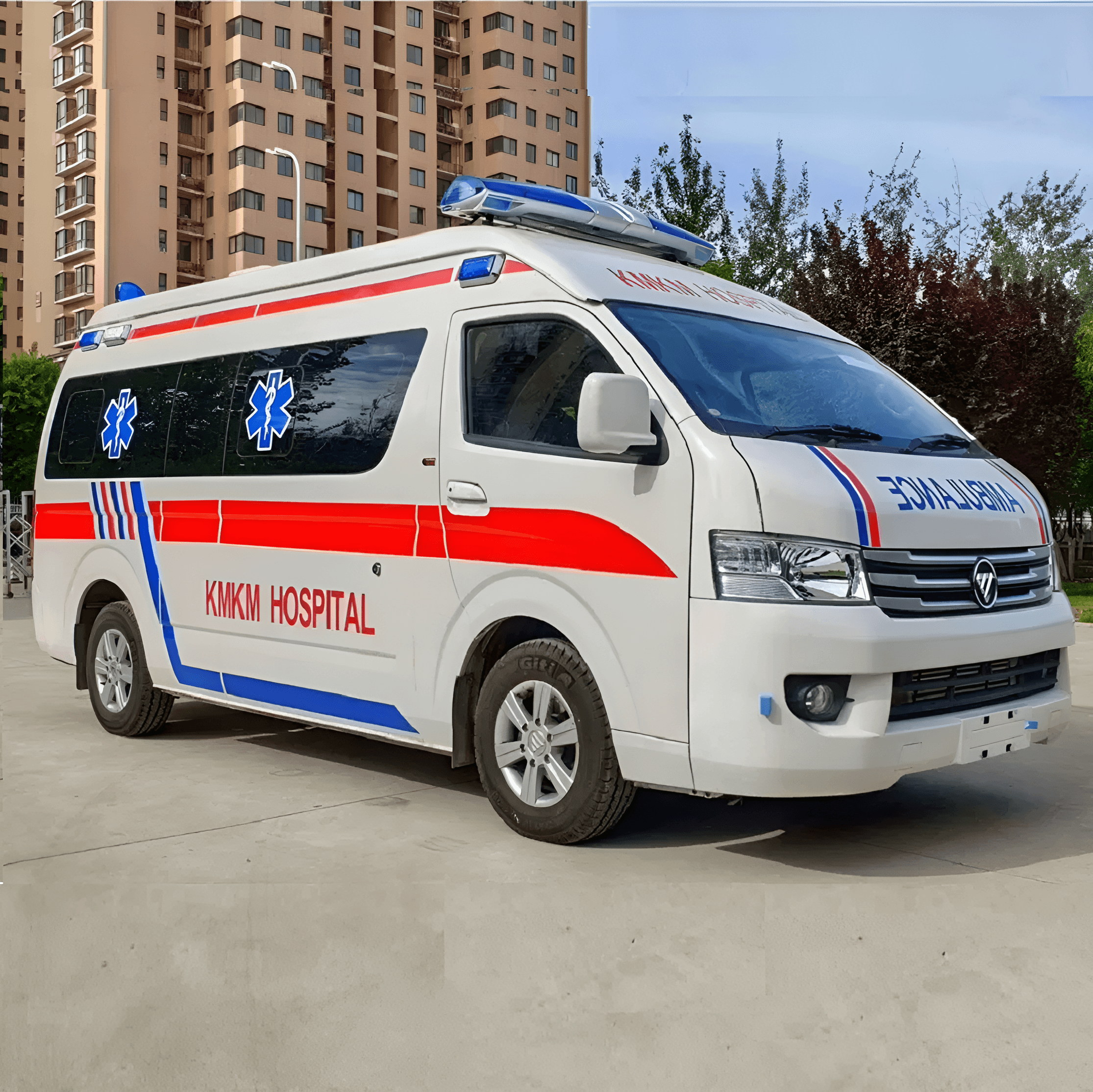 france aj holding foton g9 ambulance