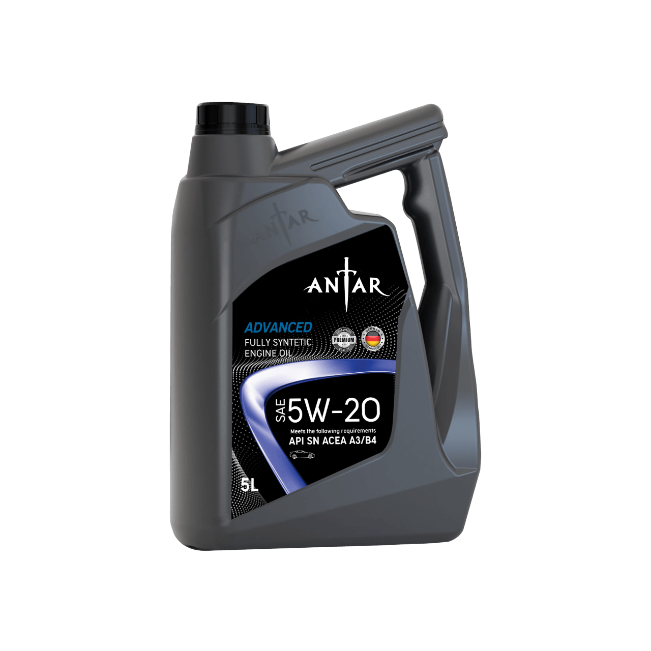 Antar Advanced Fully Synthetic Engine Oil - API SN SAE 5W-20